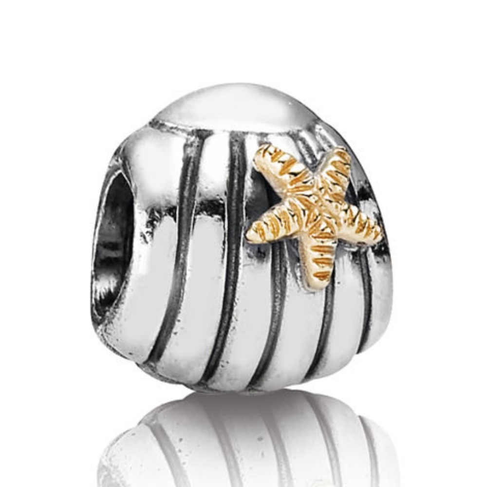 Discontinued Authentic Pandora Seashell Charm